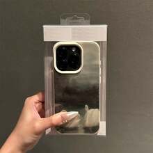 1 chiếc ốp lưng điện thoại TPU kiểu tranh vẽ cổ điển họa tiết thiên nga trang nhã, tương thích với iPhone/các dòng điện thoại khác. - trắng - Xem 2