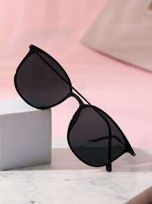 Polarized Sunglasses For Men & Women, Retro Square Metal Frame Fashion Glasses, Classic Design Suitable For Outdoor Activities, Cycling, Traveling, Beach, Driving, Fishing, Summer UV Protection