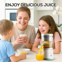 1 Portable Compact Electric Citrus Juicer At The Touch Of A Button - Portable Orange, Lemon, Fruit Blender Cup, Easy To Make Vegetable Juices, Fresh Juices, Milkshake Smoothies, Portable Design, Dual-Purpose For Parties And Travel - màu xanh lá - Xem 7