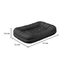 ORIZZONTE Vassoio Decorativo – Perfetto per Chiavi, Gioielli e Oggetti Preziosi,17*11*3.6cm, 100% Made in Italy . Spedizione dall'Italia - nero - Visualizzare 5