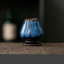 复古陶瓷抹茶碗、茶搅拌器架套装