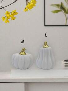 Platinum Pumpkin, Home Decoration In Autumn, Modern Holiday Home Decoration, Fashion Halloween Decoration.