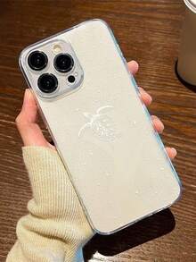 Highly Transparent Full Screen White Starry Sky Sea Turtle Painted Anti-Drop Clear Phone Case, Compatible With Iphone Series/ Series, Compatible With Xiaomi/Compatible With Redmi Waterproof Shockproof Scratch Resistant,International Version, Not The Domestic Version - Multicolor - View 5