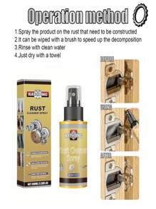 Household Rust Remover Decontamination Kitchen Pot Bottom Black Scale Burn Mark Multifunctional Remover Stainless Steel Rust Removal.