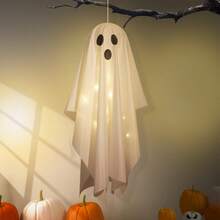 加大尺寸可爱恐怖鬼魂挂饰，适用于万圣节派对背景、酒吧聚会、狂欢之夜 - 彩色 - 查看 4