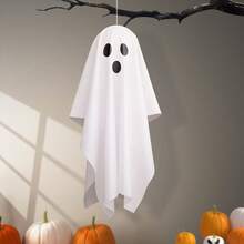 加大尺寸可爱恐怖鬼魂挂饰，适用于万圣节派对背景、酒吧聚会、狂欢之夜 - 彩色 - 查看 7