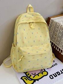 可爱卡通女式背包适合青少年、高中生、大学生、毕业生、背包、返校、毕业季、学生礼物。入学必备