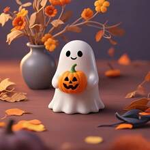 Patung Hantu Lucu Kreatif Memeluk untuk Halloween, Dekorasi Liburan, Dekorasi Rumah, Dekorasi Halloween, Dekorasi Musim Gugur, Dekorasi Kamar - MultiWarna - View 2