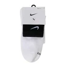 Nike Unisex Casual Cushioned Everyday Plus Sports Socks, DH4058 - Black/White - View 3