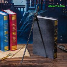 Warner Bros Varita mágica de Harry Potter, Varina de mago para actuaciones en el escenario, Accesorios perimetrales de películas de Potter con núcleo metálico, mejora la durabilidad y la actuación anti-rotura [Garantía genuina] - Varitas de la profesora McGonagall, Varillas de Hermione, Perfectamente adecuadas para fiestas navideñas, actuaciones teatrales, accesorios de cosplay, colección y regalos