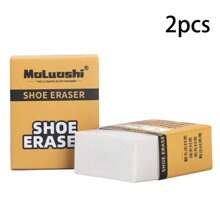 1 pieza Borrador de limpieza para calzado, borrador portátil para limpieza de zapatillas sin necesidad de lavar, bloque de goma quitamanchas para limpiar zapatillas, zapatos, zapatos deportivos, zapatos casuales, botas. Ideal para la temporada de graduación y vuelta al cole.