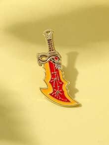 混沌之刃珐琅别针时尚装饰胸针饰品翻领包包徽章珠宝礼物2025新款学院风 - 彩色 - 查看 3