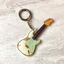 2025 - New Minimalist High-Quality Small Guitar Acrylic Keychain, Backpack Pendant Decoration, Suitable As Friend Gift, Party Favor, Perfect Gift, Birthday Gift