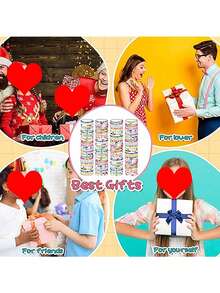 15 件随机学院风 Heishi 手链套装友谊手链散装可调节弹力串珠手链彩色粘土手链波西米亚美学珠宝适合女士女孩圣诞生日派对