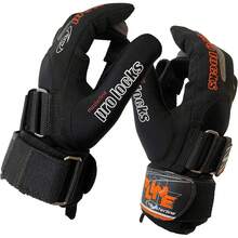 Guantes de esquí acuático Masterline Ultimate Pro Lock (Talla Grande), Negro y Naranja - 1 - Ver 3