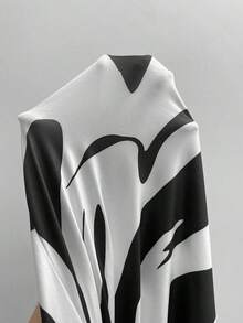 1  Zebra Stripe    Casual    Asymmetrical  Draped  Knot    Dress  Home  Holiday  Night Out  Wedding  Office    The Four Seasons - 白色 - 查看 6