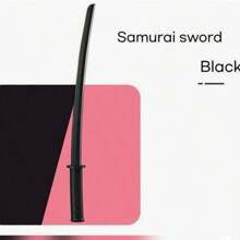 1pc 3D Printing Retractable Samurai Sword - Same As Internet Celebrity Popular Model - Gift - Birthday Gift - Party Decoration