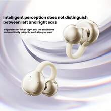 Lenovo Tai nghe Bluetooth TA410 tai nghe chạy bộ thể thao kẹp tai mở không ở trong tai khái niệm dẫn truyền xương Bluetooth 5.4 thoải mái và ổn định không thể vứt bỏ nhận thức thông minh gọi rõ ràng màu đen - màu đen - Xem 3