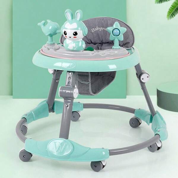 NetHong Putong Verstellbarer Lauflernwagen Faltbare Fütterungsschale Musikleuchten Modell P12A Neu