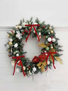 24 pièces Nœuds de velours de Noël pour arbre, guirlande, couronne, décoration vintage. Nœuds de velours pour décoration de Noël, sapin de Noël, escalier, cadeaux, ornements d'arbre de Noël (largeur 3/8 po, 5 * 7 pouces)