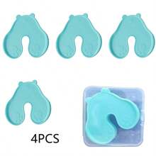 4pcs Shot Pain Reducer Pads, Reusable Plastic Injection Assist Tablet-Portable Auxiliary Tools For Home And Go Out