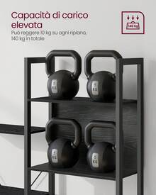 Bookcases - สีดำ - ดู 7