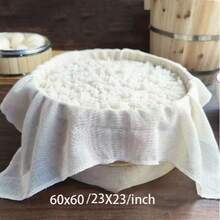 3 piezas/1 pieza Forro de algodón para vaporera de alimentos, forro de vaporera, paño de vaporera, forro de vaporera redondo antiadherente para dim sum/pan/bollos al vapor/arroz, paño filtro de alimentos, suministros de cocina para el hogar, suministros de repostería - Multicolor - Ver 13