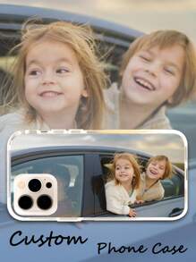 定制高品质软塑料手机保护壳适用于 iOS Apple 设备，全覆盖带镜头保护，适合户外活动，是送给亲人、朋友、宠物、骄傲月、生日、节日的理想礼物