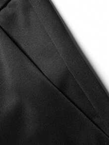 Casual Straight Leg Soft Breathable Loose Pants, Men's Classic Suit Pants, Solid Color Stretchy Business Trousers, Elegant & Luxurious Style For Spring/Summer