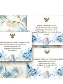 50 Biblical Messages/Letters From Mary Our Lady Luxury Launch The Advice Of Mary Faith And Love NEW - 藍色 - 查看 6