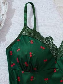 2pcs Women Sexy Nightgown Sleepwear Robe Lingerie Set For Rave