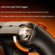 Lenovo S04 Gaming Controller Hall Magnetic Linear Trigger 1000Hz Polling Rate Bluetooth/2.4G/USB-C Triple Mode Dual Motor HD Vibration Fully Compatible With PC/PS/Switch/Mobile Phone