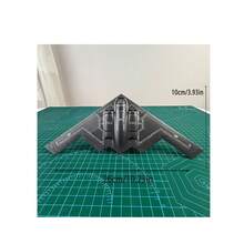 1:200比例B2隐形轰炸机模型，适合展示和收藏，配有展示架 - B2 - 查看 3