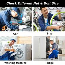 Bolt Nut Screw Thread Checker Set Inch Metric Gauge Measuring Inspection Tool