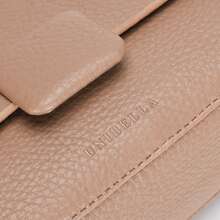 Geantă crossbody clasică și simplă pentru femei, cu curea de umăr jacquard/curea de umăr reglabilă, material moale, potrivită pentru uzul zilnic al femeilor. - Maro - Vizualizare 3