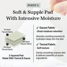 mixsoon Centella Asiatica Toner Pad 180ML - Centella Toner Pads - ​Compress Hydrants - View 6