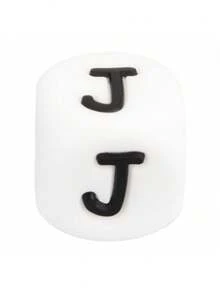 10 piezas Cuentas de silicona de 12 mm con letras - Kit de fabricación de joyas personalizado para pulseras DIY, collares, bolígrafos con cuentas, dijes y regalos - Accesorios de alta calidad para aficionados creativos a la manualidad - 26 cuentas de silicona con letras del alfabeto - Ver 26