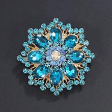 1 cái - Trâm cài áo hoa phong cách Bohemian cổ điển nhiều màu sắc cao cấp, thích hợp cho quần áo nữ, ba lô, mũ, tiệc tùng, đám cưới, quà tặng ngày lễ, phụ kiện tự làm trường học Halloween00 Trang sức Phụ kiện trang phục Túi xách Phụ kiện văn phòng Giáng sinh - XD824090 - Xem 2