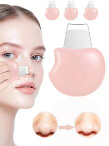 Skin Scrubber Face Scraper Tool Blackhead Remover Tool Pore Cleaner Scraper Facial Deep Cleansing Tool,Suitable For Both Men And Women