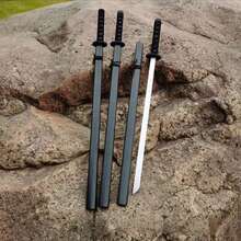 1pc 3D Printing Retractable Samurai Sword - Same As Internet Celebrity Popular Model - Gift - Birthday Gift - Party Decoration