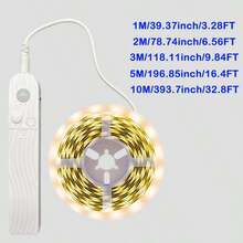 LED 灯带运动传感器灯，暖白光人体传感器灯，3.28 英尺至 32.8 英尺柔性灯带，适用于床下、楼梯、走廊、橱柜、卧室等。 - LED Light Strip Motion Sensor Light - 查看 2