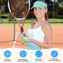 1 Pair Sun Gloves For Women UV Protection Summer Driving Gloves Full Finger Touchscreen Non Slip Gloves