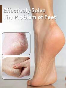 ANDVICTORY 1 件装足部清洁器脚锉脚锉硬皮老茧去除器不锈钢脚磨器足部护理修脚工具 - 黑色 - 查看 2