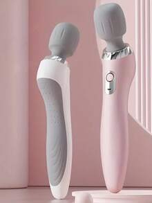 便携式无线个人棒按摩器，1200mAh 锂电池，颈部、背部、肩部、腰部、腿部肌肉按摩器，易于携带全身按摩器，张力，可充电身体按摩器 - 彩色 - 查看 2