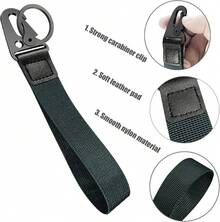 Universal Wrist Key Lanyard| Hands-Free Anti-Loss Strap, Adjustable & Unisex For Sports, Work & Outdoors - 墨綠色 - 查看 6