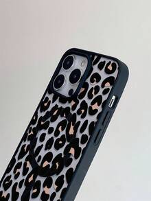 This Simple Magnetic Phone Case Features A Leopard Print Pattern. Suitable For 16/15/14/13/12/11 Pro/Plus/ProMax/XS Max/X/XS/S22 / S22PLUS/S23 / S23PLUS/S24 / S24PLUS/S25 / S25PLUS/S25ULTRA Series Mobile Phone. It Supports Wireless Charging And Has Shockproof Protection Function. It Is A Fashionable Choice For Giving As Gifts To Family, Friends, Oneself, Partners, Etc. - 彩色 - 查看 5