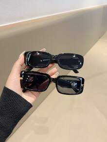 1對/3對女款經典休閒長方形時尚眼鏡，復古優雅奢華高品質時尚眼鏡，時尚便攜，適合所有臉型，適用於日常生活、戶外、度假、開車、旅行、派對、海灘、露營、徒步 - 多色 - 查看 11