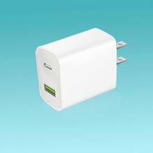 1/2/3/4 件装 USB-C 墙充，双端口 PD 快充 Type-C 充电器插头适配器，适用于多人充电、多设备充电、家庭充电需求以及办公桌面充电，家用办公手机充电器，多端口高输出功率