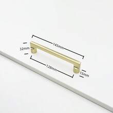 Manijas de muebles sólidos y lujosos, manijas de aleación de zinc de alta gama para gabinetes y cajones, tiradores de armario, manijas de puerta de cocina y armario - Multicolor - Ver 11