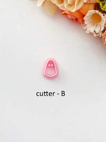 Gothic Pumpkin Skull Styling Jewelry Polymer Clay Cutters, Halloween Accessories Crafting Toolkit-DIY Soft Clay Cutting Mold - For Handmade Earring Making - The Perfect Holiday Gifts For Halloween, Day Of The Dead, And Thanksgiving - Pink - View 18